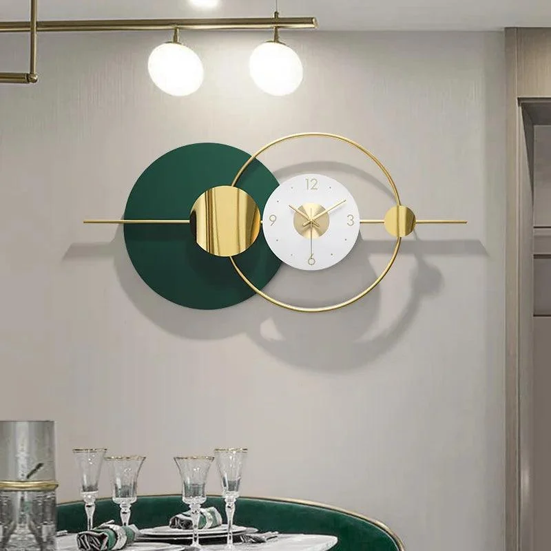 Green Simple Silent Wall Clock -  - #tag1#