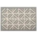 Grey_Cross_Line_Rug_Modern_Non-Slip_Absorbent_Carpet_Washable_-_-4198357 Grey Cross Line Rug Modern Non Slip Absorbent Carpet Washable