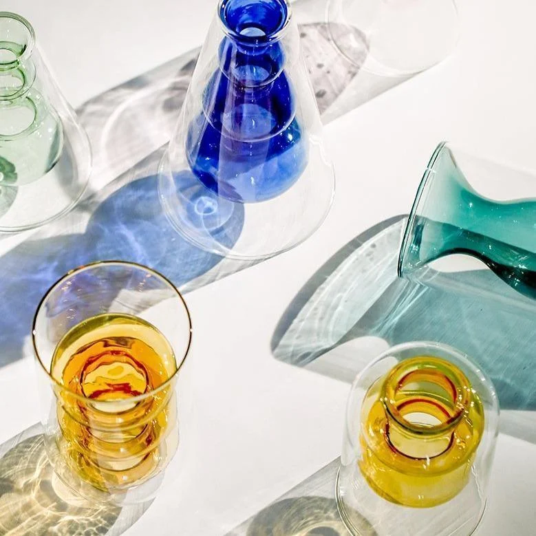 Groovy Glass Vases -