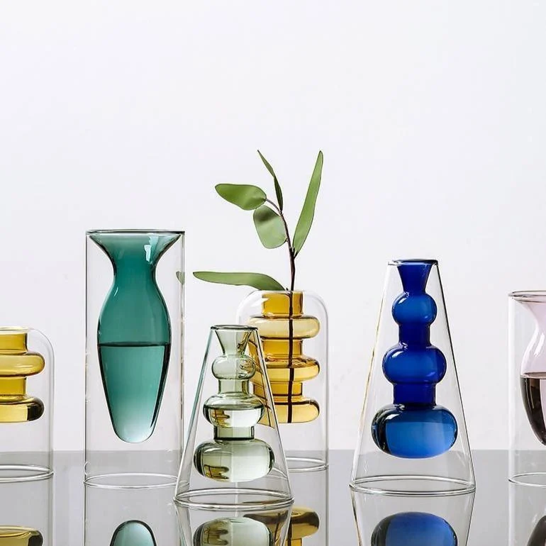 Groovy Glass Vases -