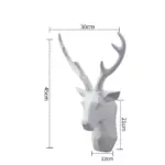 Grote Maat 3D Herten Hoofd Standbeeld Sculptuur Kamer Home Wanddecoratie Accessoires Dier Beeldje wedding Party Decoratieve.jpeg 640x640 d60dcc38 d1d7 4044 a4bb 4461eca9f221