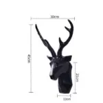 Grote Maat 3D Herten Hoofd Standbeeld Sculptuur Kamer Home Wanddecoratie Accessoires Dier Beeldje wedding Party Decoratieve.jpeg 640x640 e4784168 83c5 4666 b88b b00b58c3a549