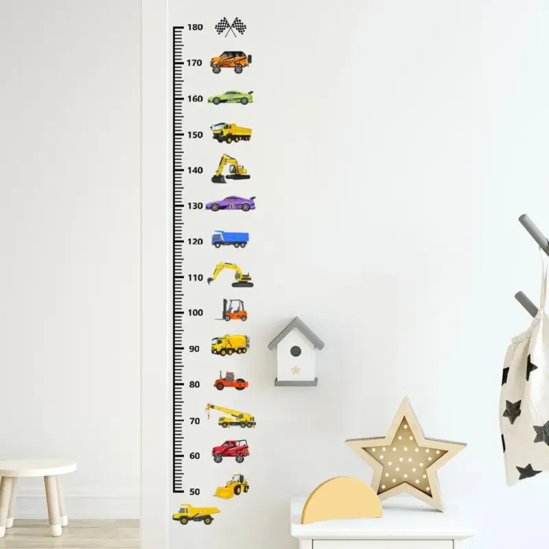 Growth chart wall sticker for children tag1