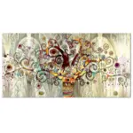 Gustav Klimt s Tree of Life Modern Wall Art for Living Room