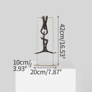 Gymnast Decoration Furnishings Gift Handicraft Modern Figurines Sculptures and Statues