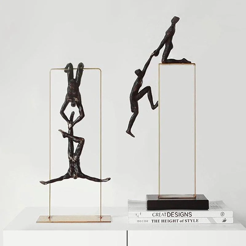 Gymnast Decoration Furnishings Gift Handicraft Modern Figurines Sculptures and Statues -
