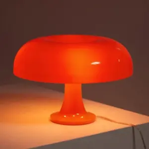 Wide Mushroom Table Lamp