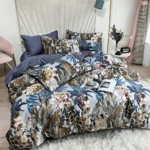 SleepTune Luxury Cotton Bedding Set