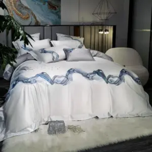 Homeko Embroidered Egyptian Cotton Bedding Set