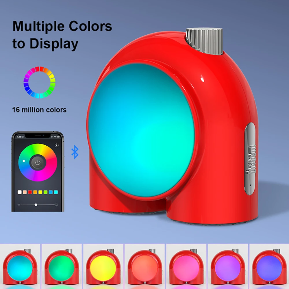 Divoom Planet-9 Decorative RGB LED Bedside Music Lamp