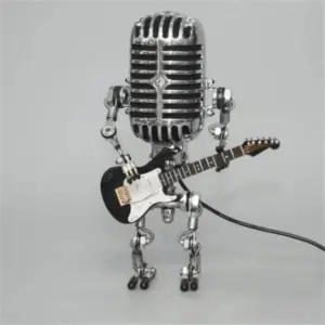 Guitar lamp - lamp robot with guitar