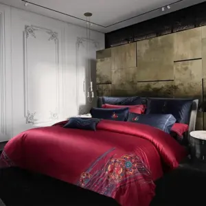 Homeko Luxury Egyptian Cotton Embroidery Bedding Set