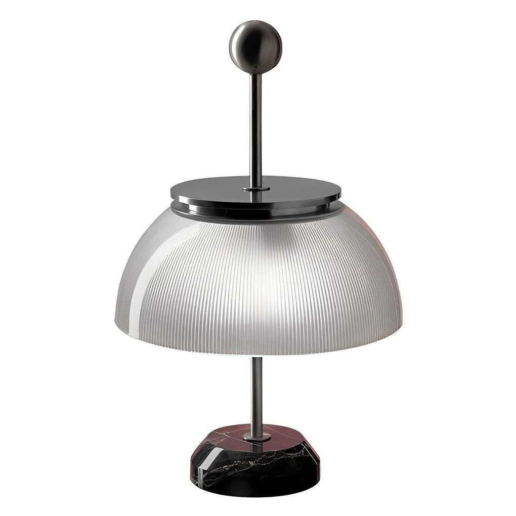 H Table Lamp with Glass Bowl Shade Italian Decorative Lamp -  - #tag1#