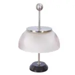 H Table Lamp with Glass Bowl Shade Italian Decorative Lamp tag1
