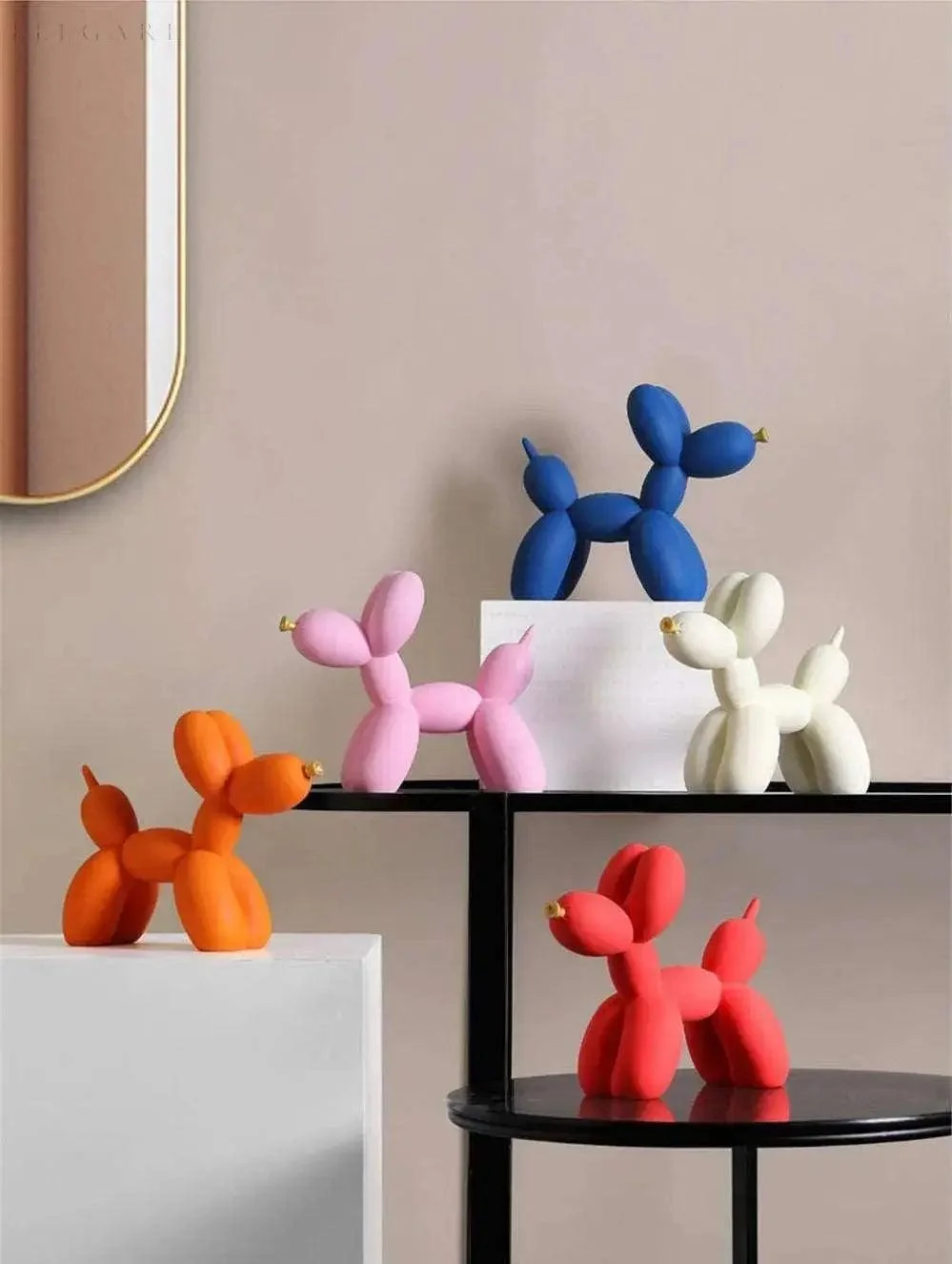 Haku - Balloon ornament with gold snout -  - #tag1#