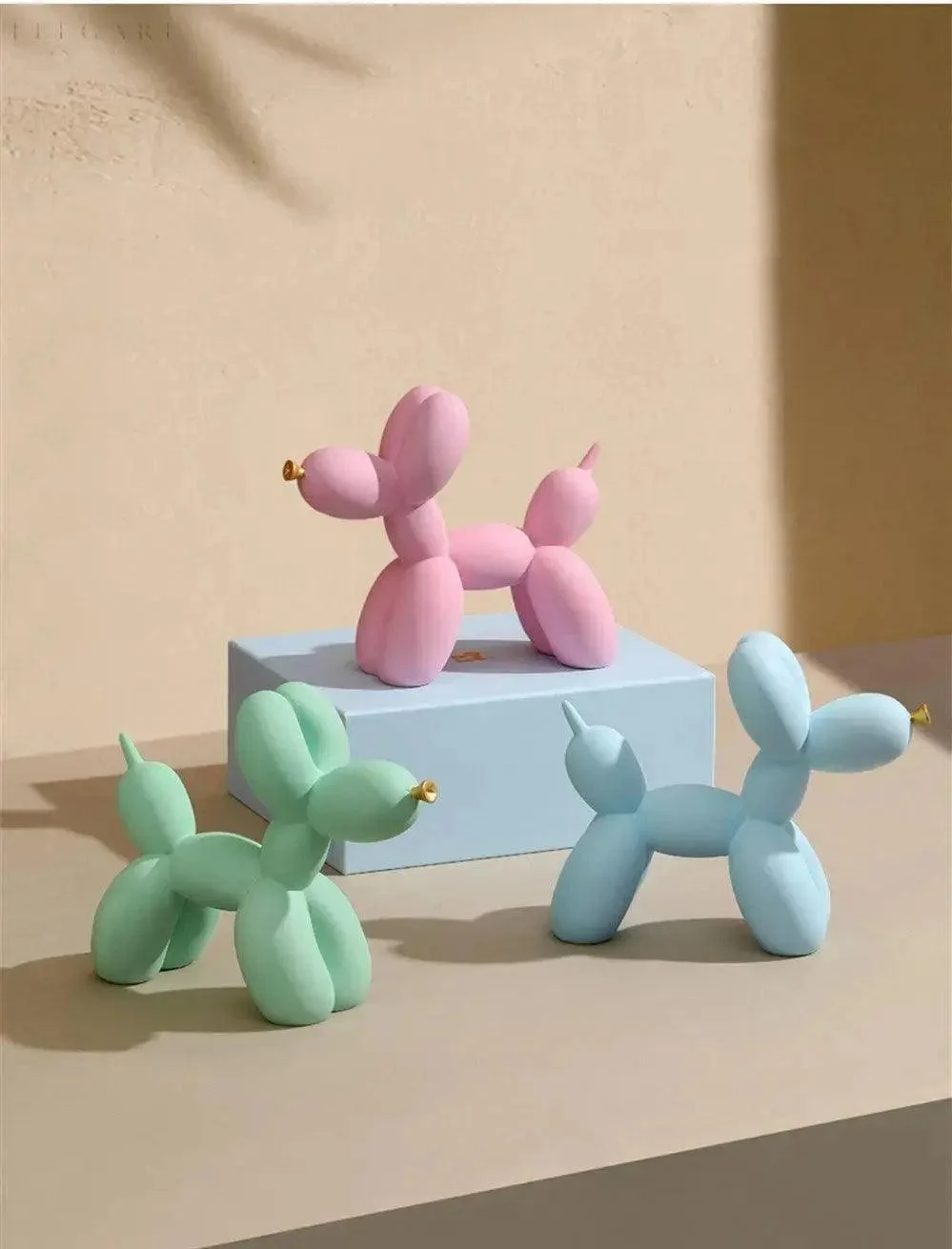 Haku - Balloon ornament with gold snout -  - #tag1#