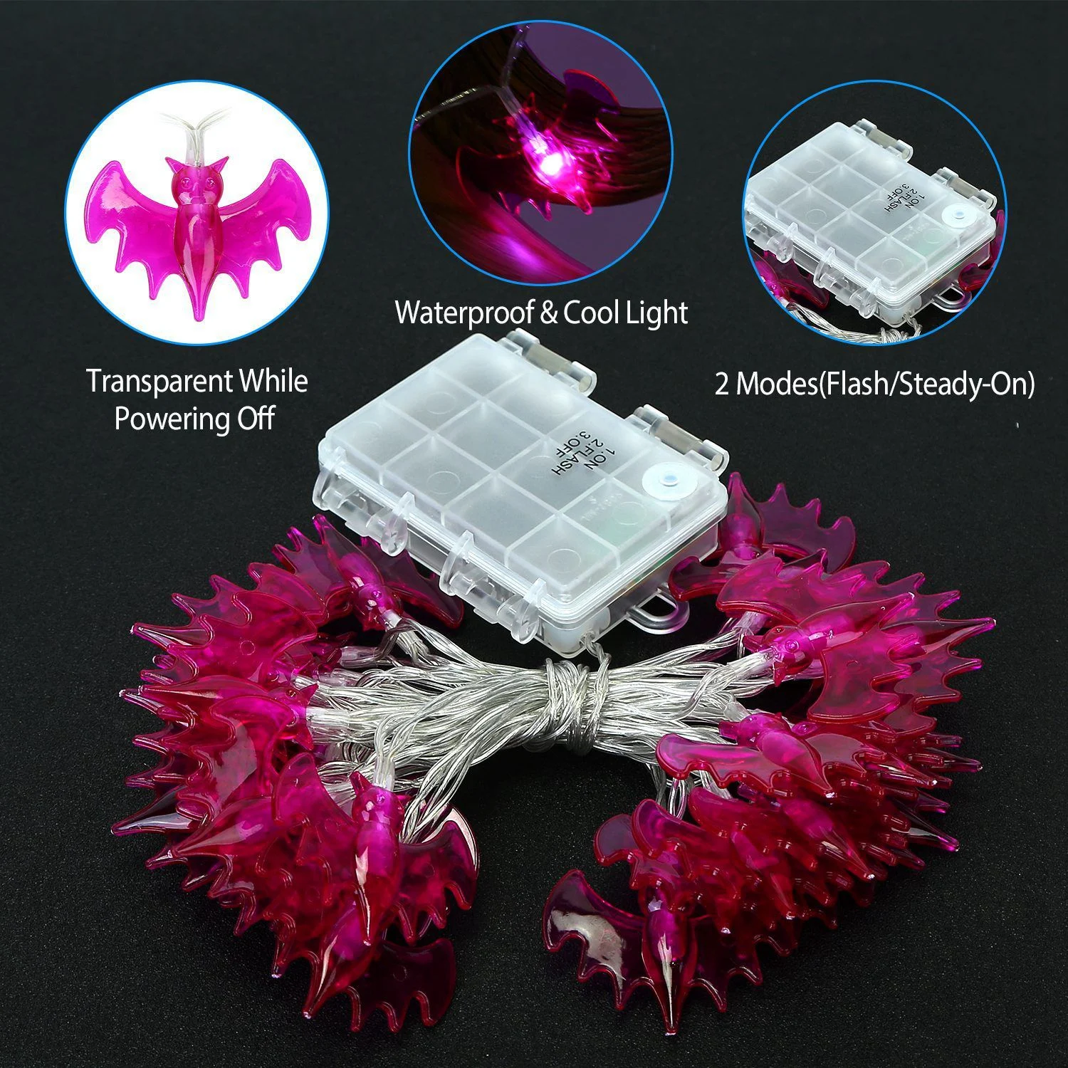 Halloween 30 LED String Lights -  - #tag1#