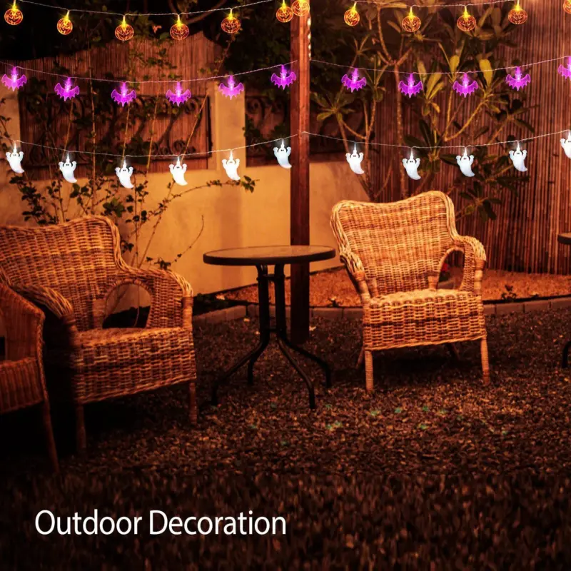 Halloween 30 LED String Lights tag1