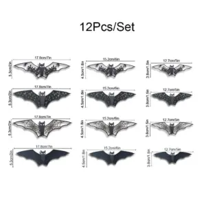 Halloween 3D Hollow Paper Bat Wall Stickers
