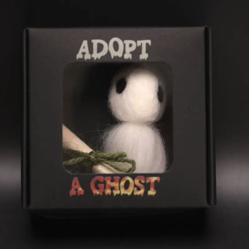 Halloween Adoption Of A Ghost Book With Contract Small Gift tag1