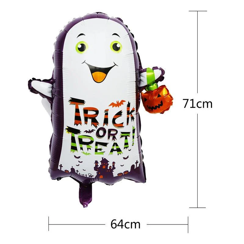 Halloween Balloon Decorations For Kindergarten Layout Props Shopping Mall Haunted House Party Party Background Wall Dress Up -  - #tag1#