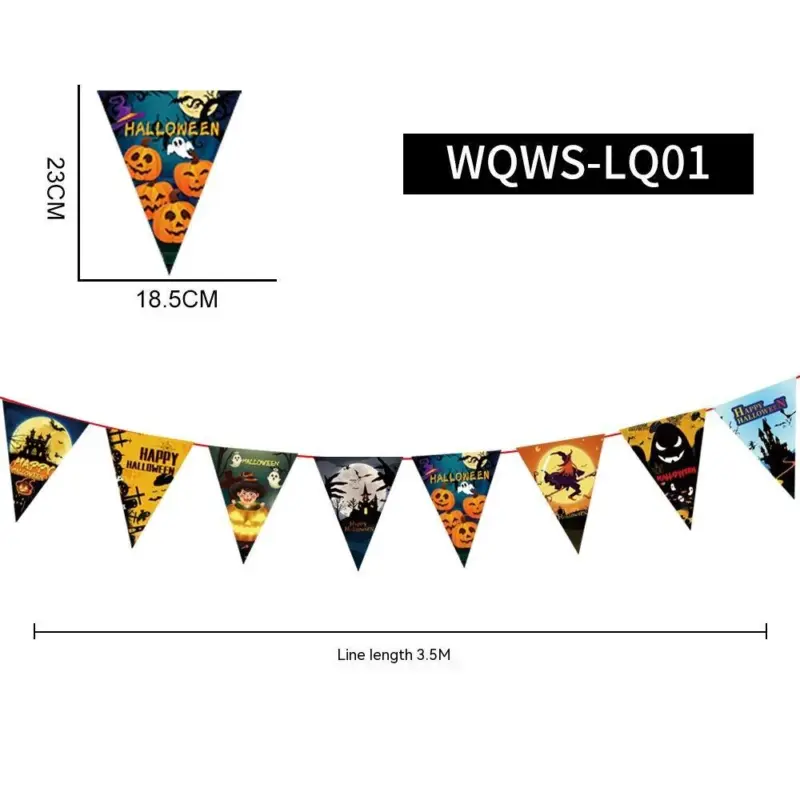 Halloween Banner Decorations Party Decoration tag1