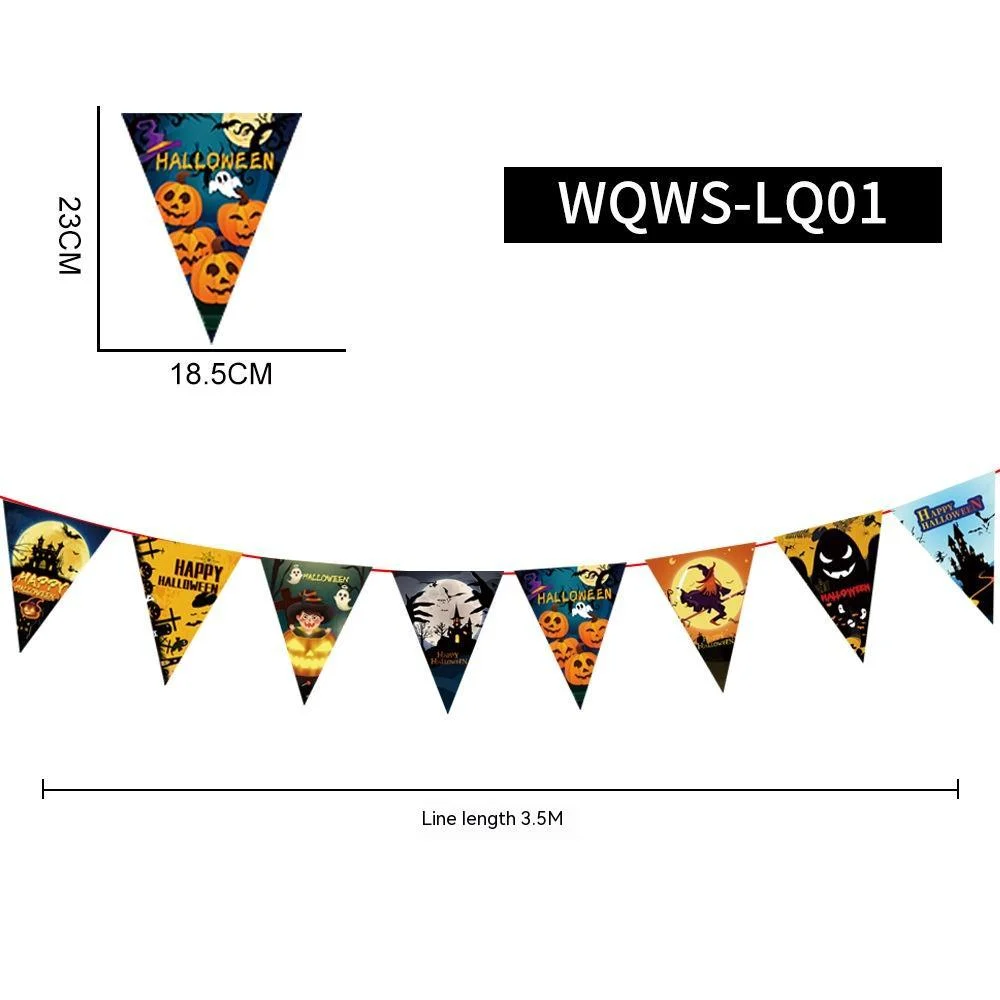 Halloween Banner Decorations Party Decoration -  - #tag1#