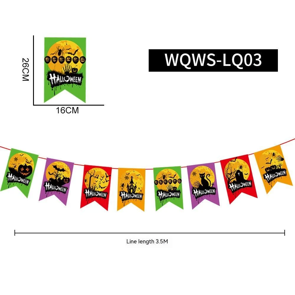 Halloween Banner Decorations Party Decoration -  - #tag1#