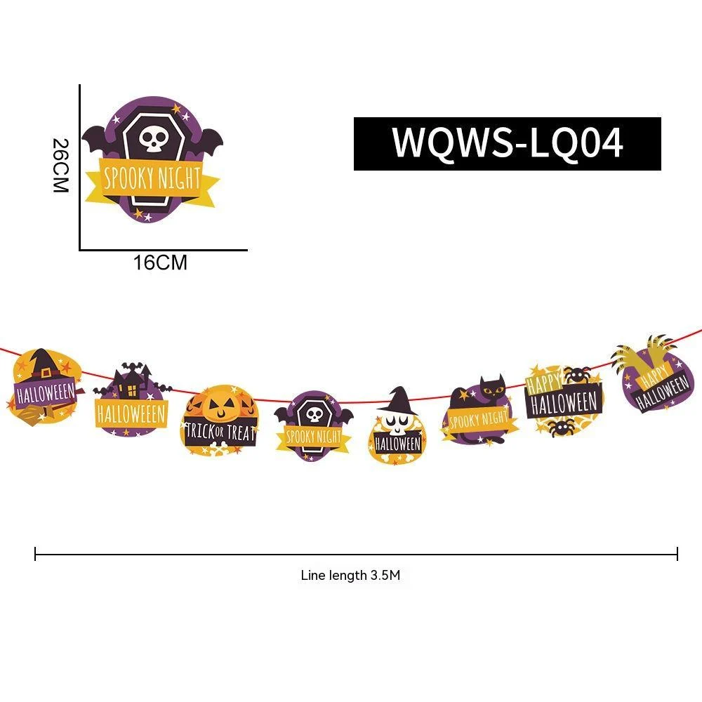 Halloween Banner Decorations Party Decoration -  - #tag1#