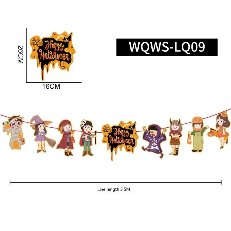 Halloween Banner Decorations Party Decoration tag1