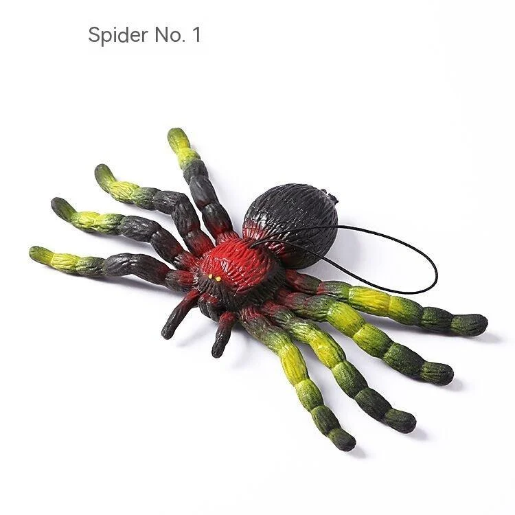 Halloween Bar KTV Simulation Rubber Spider Decoration Supplies -  - #tag1#