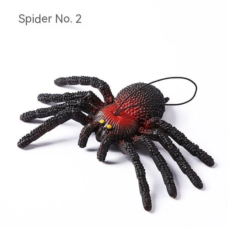 Halloween Bar KTV Simulation Rubber Spider Decoration Supplies -  - #tag1#