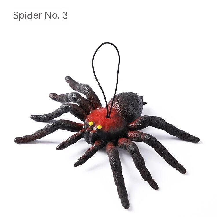 Halloween Bar KTV Simulation Rubber Spider Decoration Supplies -  - #tag1#