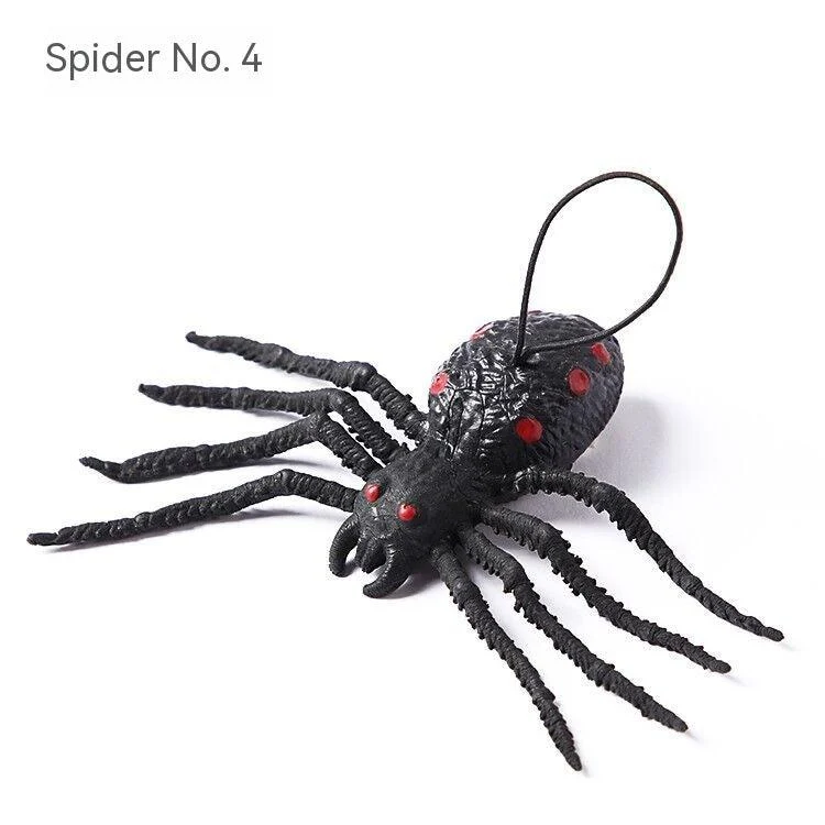 Halloween Bar KTV Simulation Rubber Spider Decoration Supplies -  - #tag1#