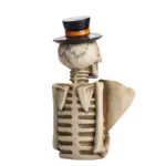 Halloween Bouquet Skeleton tag1