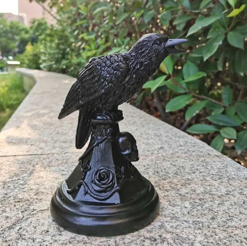Halloween Candlestick Resin Desktop Decoration tag1