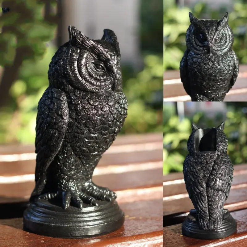 Halloween Candlestick Resin Desktop Decoration tag1
