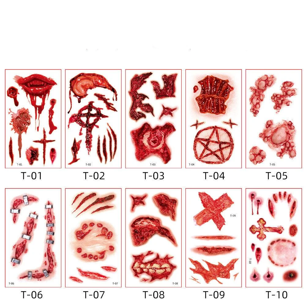 Halloween Children Cartoon Tattoo Sticker -  - #tag1#