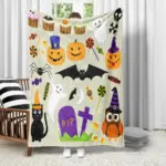Halloween_Christmas_Party_Party_Party_Decoration_Flannel_Blanket_-_-_tag1_-4249399 Halloween Christmas Party Party Party Decoration Flannel Blanket tag1