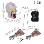 Halloween_Crawling_Ghost_Glowing_Horror_Ornaments_-_-_tag1_-4249660 Halloween Crawling Ghost Glowing Horror Ornaments tag1
