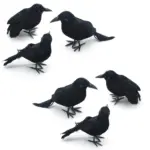 Halloween Crow Table Decorative Ornament tag1