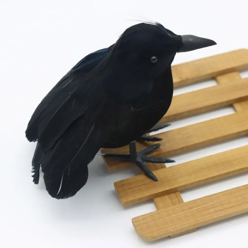 Halloween Crow Table Decorative Ornament tag1
