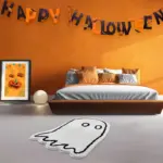 Halloween Cute Ghost Carpet Living Room tag1