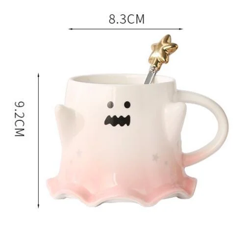 Halloween Cute Ghost Ceramic Cup -  - #tag1#