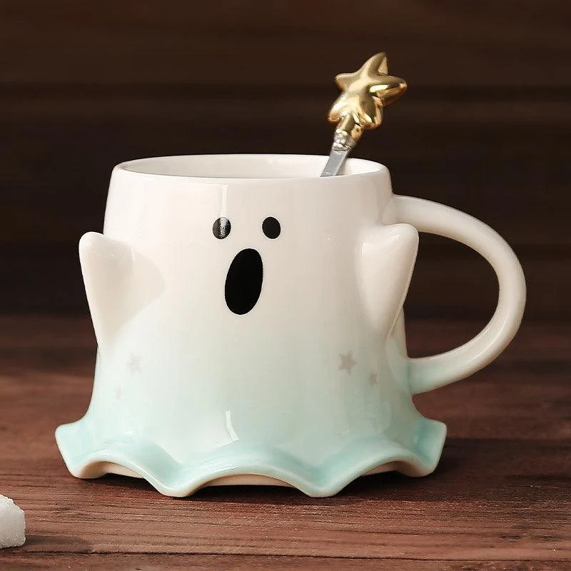 Halloween Cute Ghost Ceramic Cup -  - #tag1#