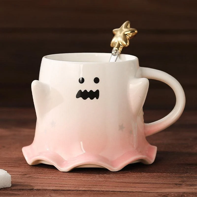 Halloween Cute Ghost Ceramic Cup -  - #tag1#