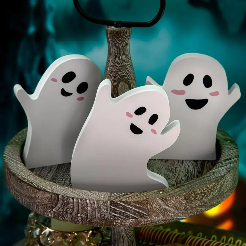 Halloween Cute Ghost Desktop Decoration tag1