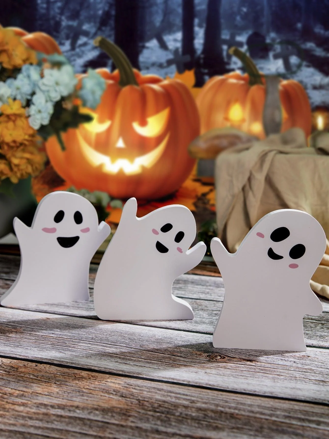 Halloween Cute Ghost Desktop Decoration -  - #tag1#
