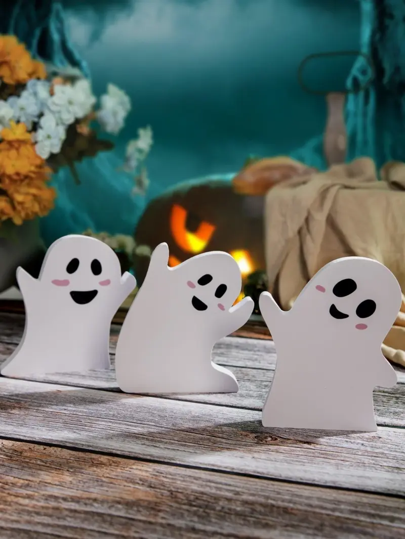 Halloween Cute Ghost Desktop Decoration tag1