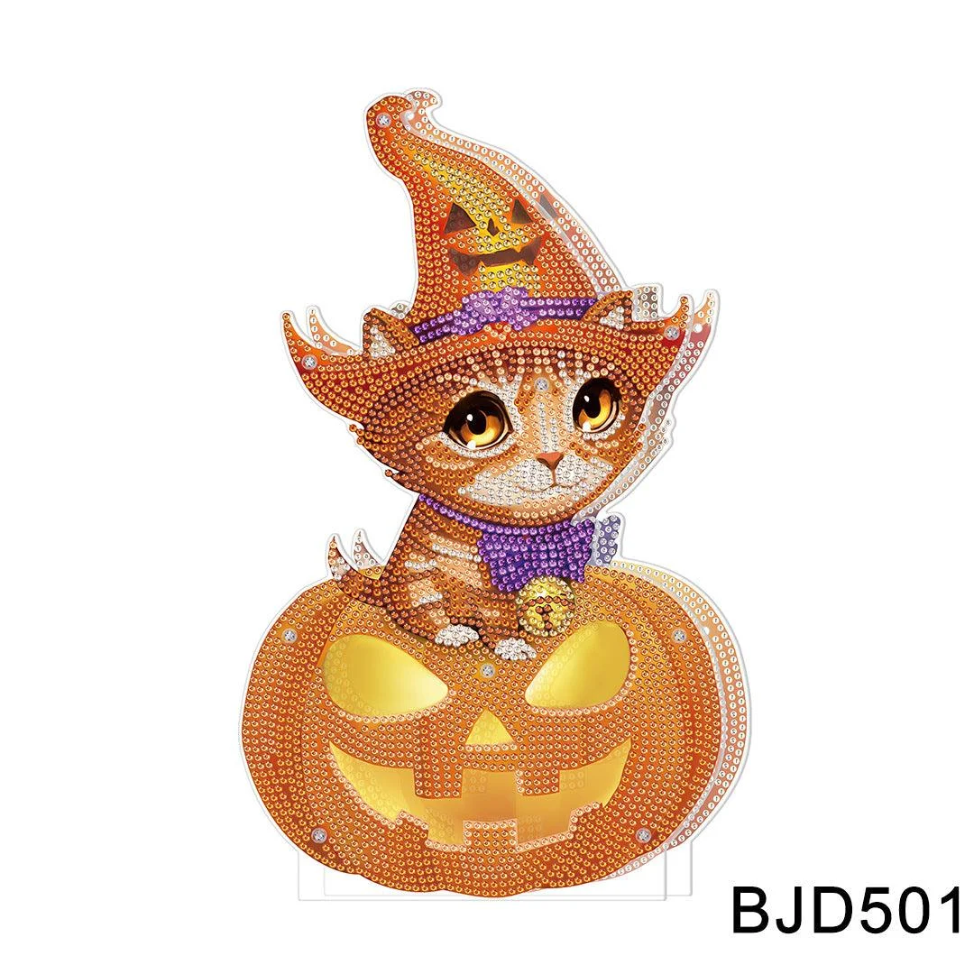 Halloween DIY Decoration Lamp Pumpkin Head -  - #tag1#